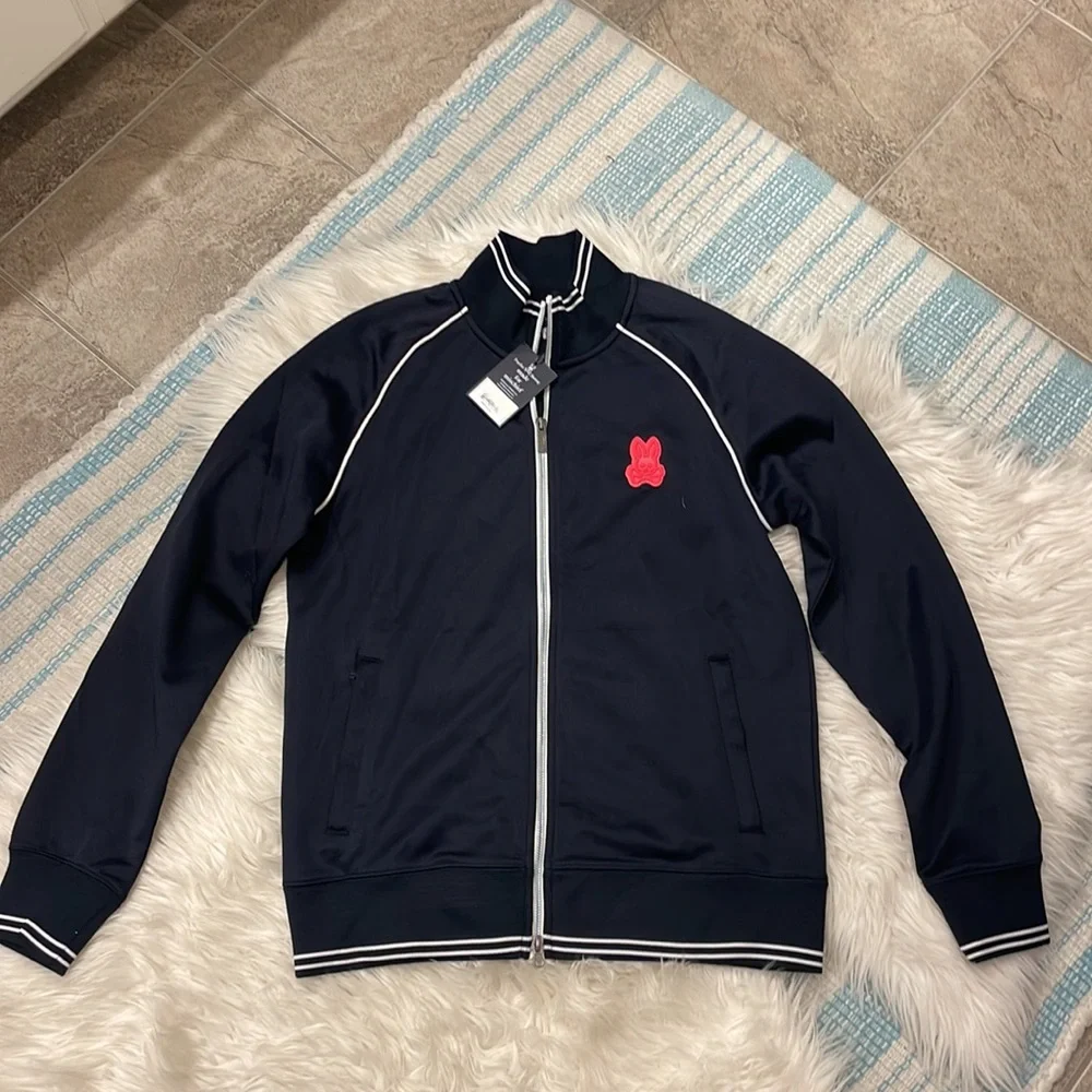Mens psycho bunny track jacket - Picture 4 of 13